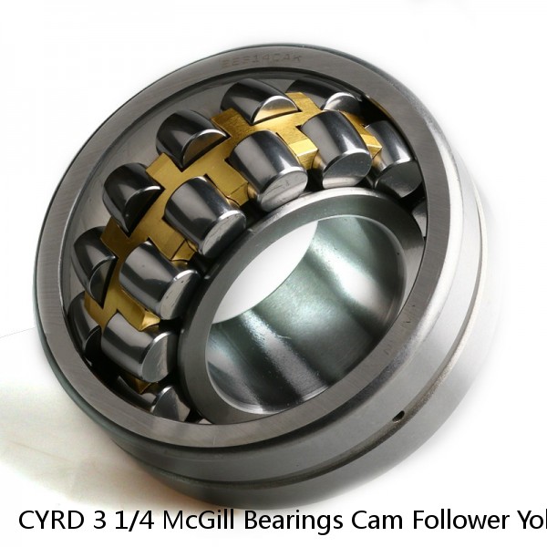 CYRD 3 1/4 McGill Bearings Cam Follower Yoke Rollers Crowned  Flat Yoke Rollers