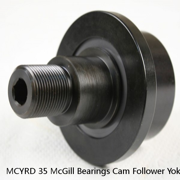MCYRD 35 McGill Bearings Cam Follower Yoke Rollers Crowned  Flat Yoke Rollers
