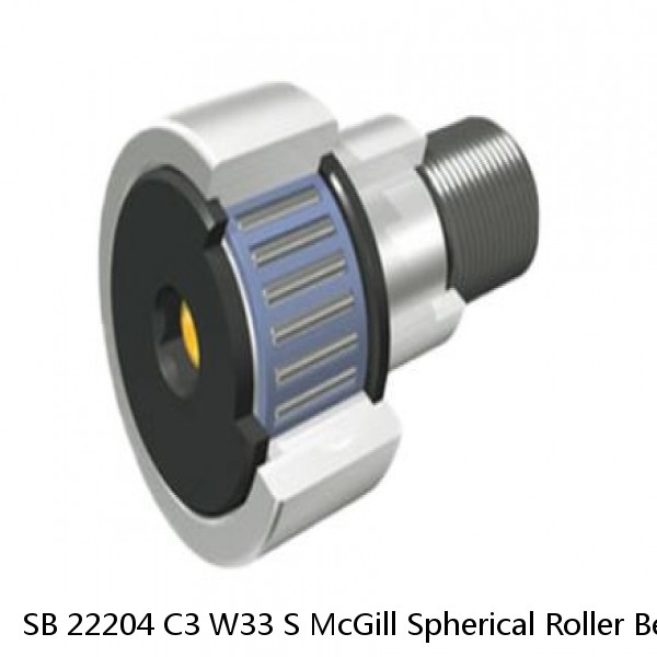 SB 22204 C3 W33 S McGill Spherical Roller Bearings