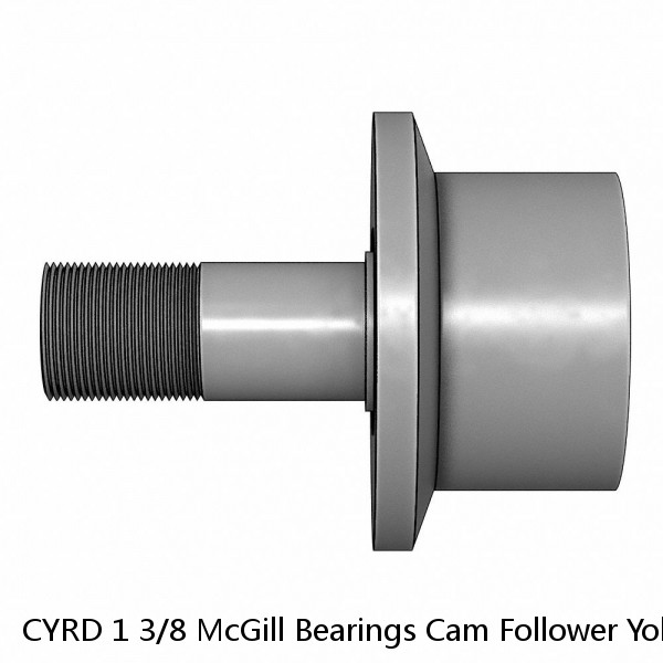 CYRD 1 3/8 McGill Bearings Cam Follower Yoke Rollers Crowned  Flat Yoke Rollers