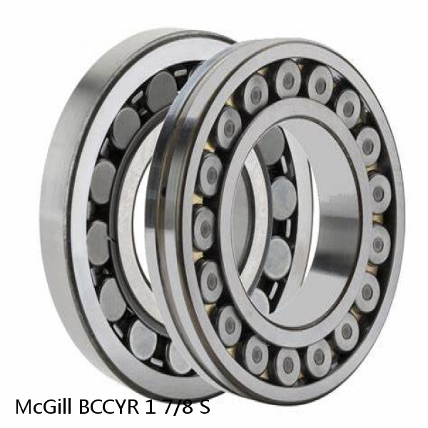 BCCYR 1 7/8 S McGill Bearings Cam Follower Yoke Rollers Crowned  Flat Yoke Rollers