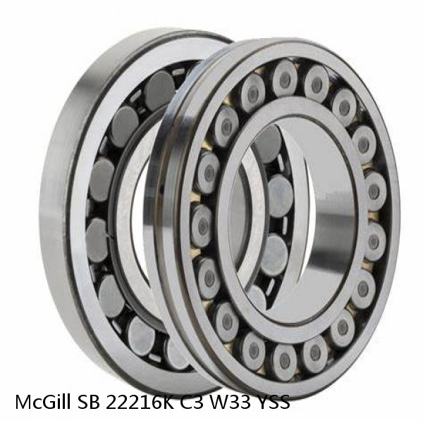 SB 22216K C3 W33 YSS McGill Spherical Roller Bearings