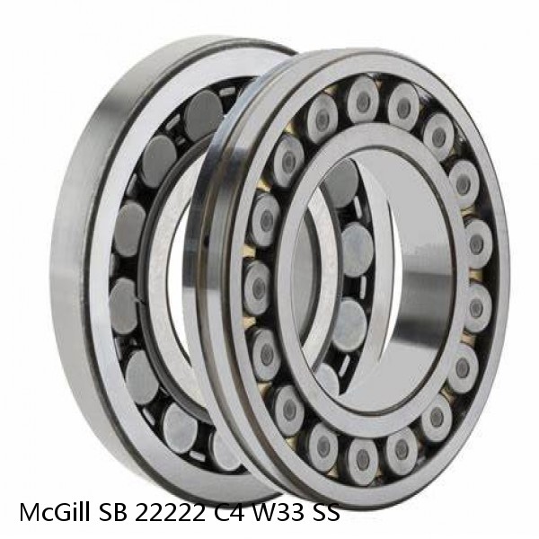SB 22222 C4 W33 SS McGill Spherical Roller Bearings