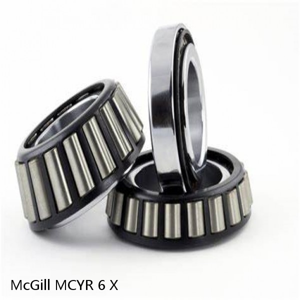 MCYR 6 X McGill Bearings Cam Follower Yoke Rollers Crowned  Flat Yoke Rollers