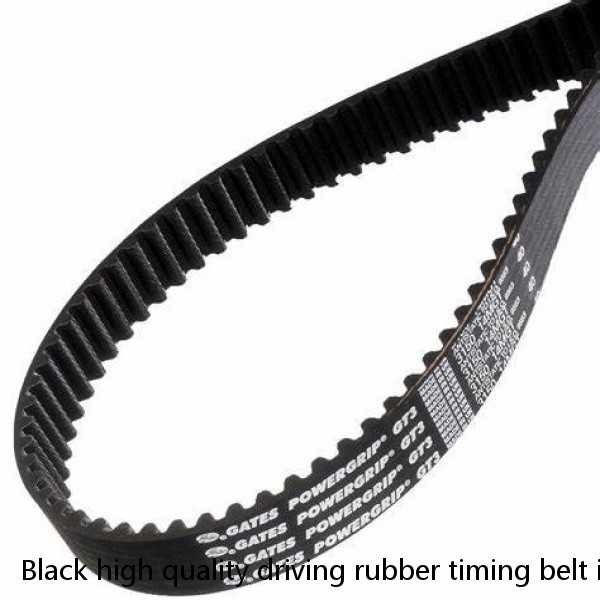 Black high quality driving rubber timing belt industrial Anti-Oil V-Belt Auto Rubber timing belt