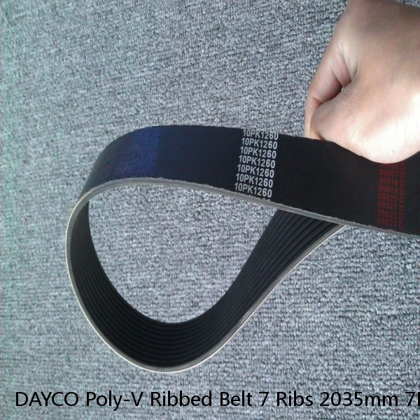 DAYCO Poly-V Ribbed Belt 7 Ribs 2035mm 7PK2035HD Auxiliary Fan Drive Alternator