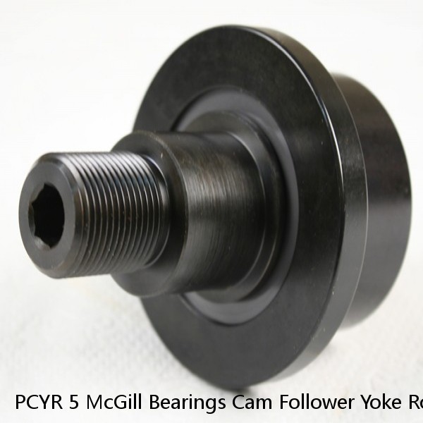 PCYR 5 McGill Bearings Cam Follower Yoke Rollers Crowned  Flat Yoke Rollers