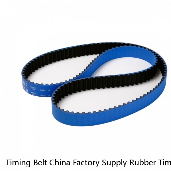 Timing Belt China Factory Supply Rubber Timing Belt Industrial Belt Power Belt