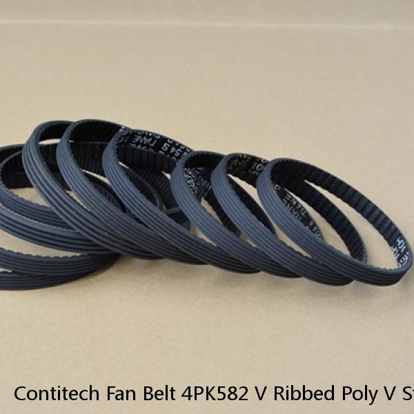Contitech Fan Belt 4PK582 V Ribbed Poly V Strap Volvo 3485086
