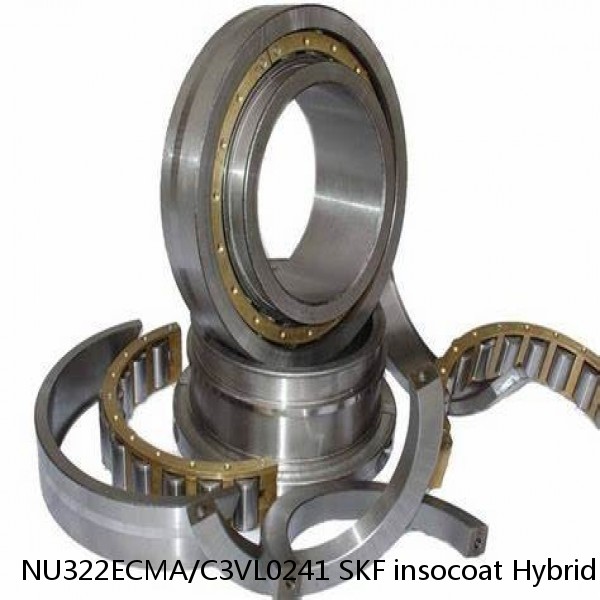 NU322ECMA/C3VL0241 SKF insocoat Hybrid Bearings #1 image