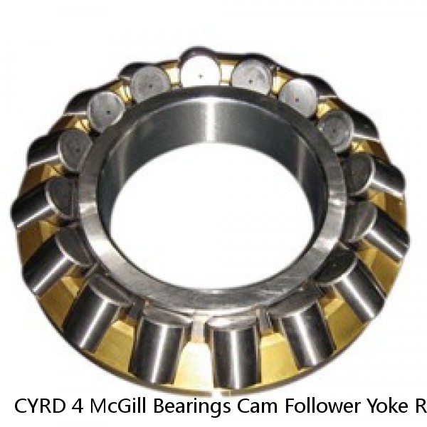 CYRD 4 McGill Bearings Cam Follower Yoke Rollers Crowned  Flat Yoke Rollers #1 image