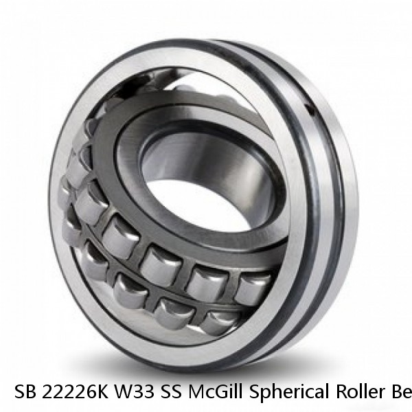 SB 22226K W33 SS McGill Spherical Roller Bearings #1 image