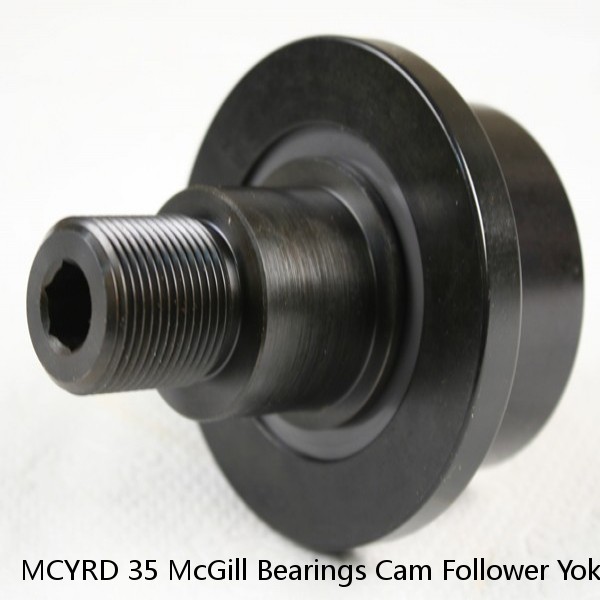 MCYRD 35 McGill Bearings Cam Follower Yoke Rollers Crowned  Flat Yoke Rollers #1 image