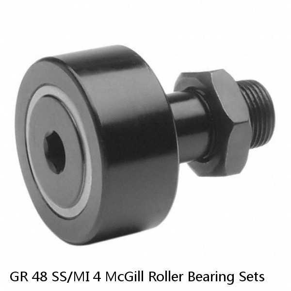 GR 48 SS/MI 4 McGill Roller Bearing Sets #1 image