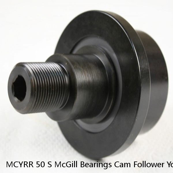 MCYRR 50 S McGill Bearings Cam Follower Yoke Rollers Crowned  Flat Yoke Rollers #1 image