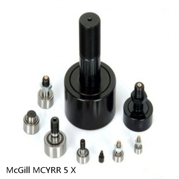 MCYRR 5 X McGill Bearings Cam Follower Yoke Rollers Crowned  Flat Yoke Rollers #1 image